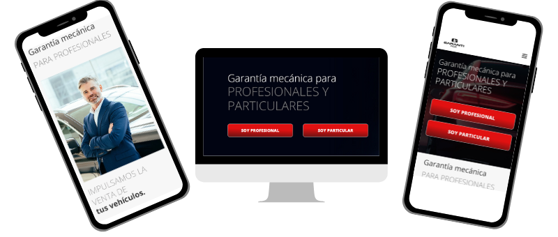 Nueva página web de GarantiPLUS