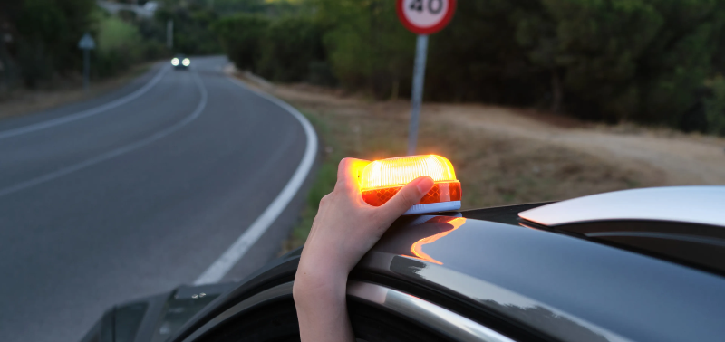 luz de emergencia